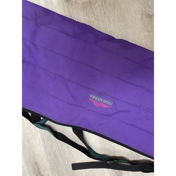 Vintage High Sierra Ski Bag Purple Green Retro Look Travel Bag main image 10